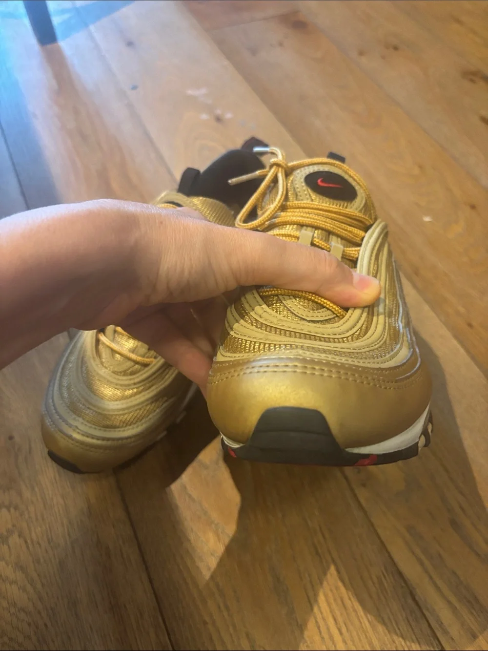 Nike Air Max 97 Sneakers gold bullet 7